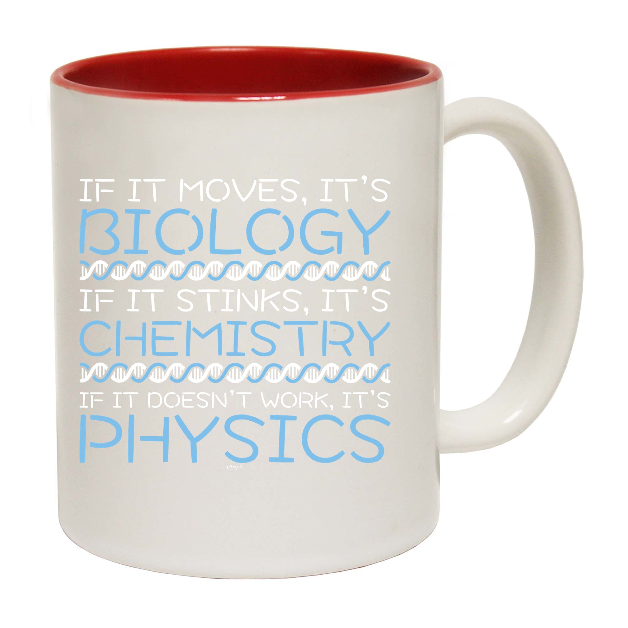 If It Moves Its Biology Chemistry Physics - Funny Coffee Mug Cup