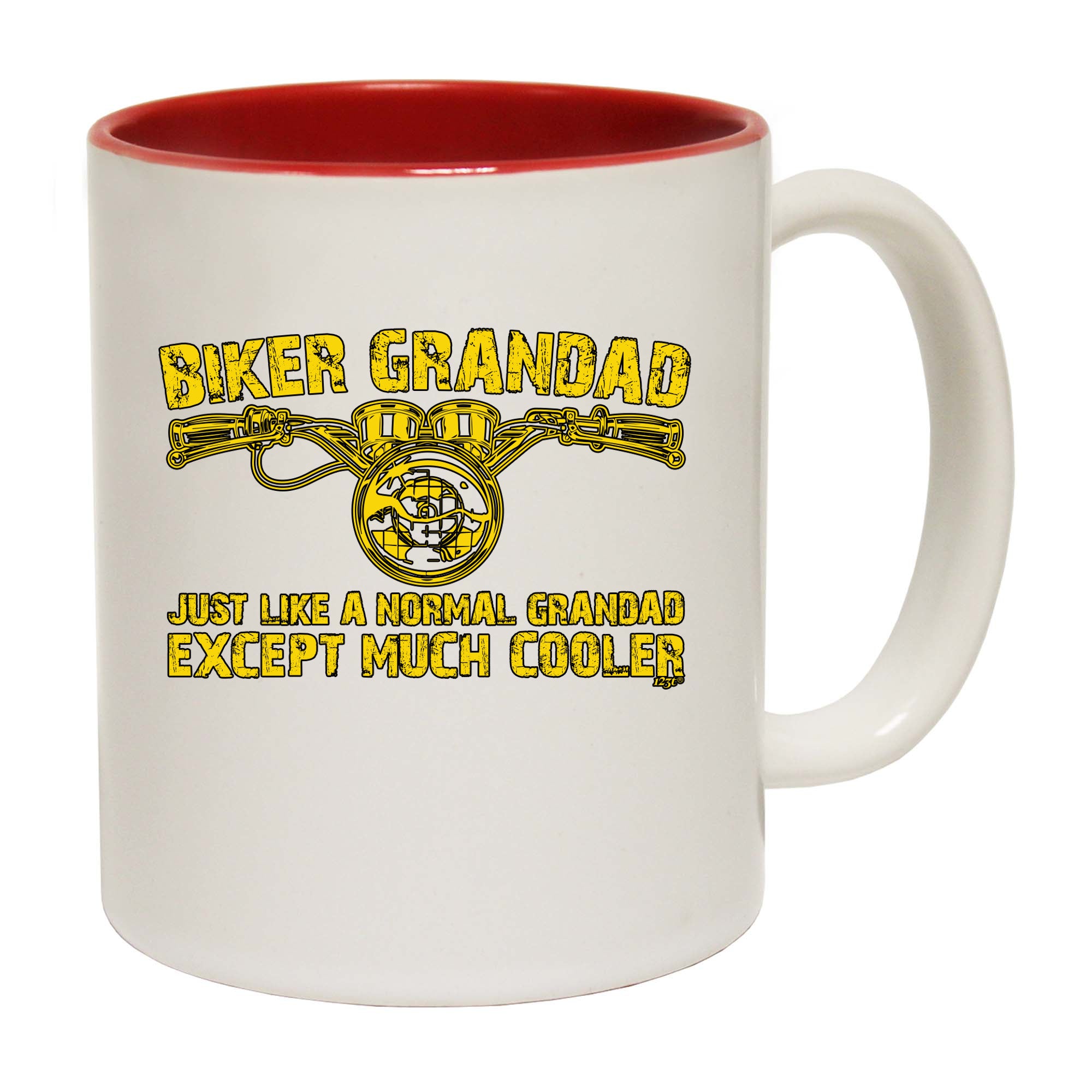 Biker Grandad - Funny Coffee Mug Cup