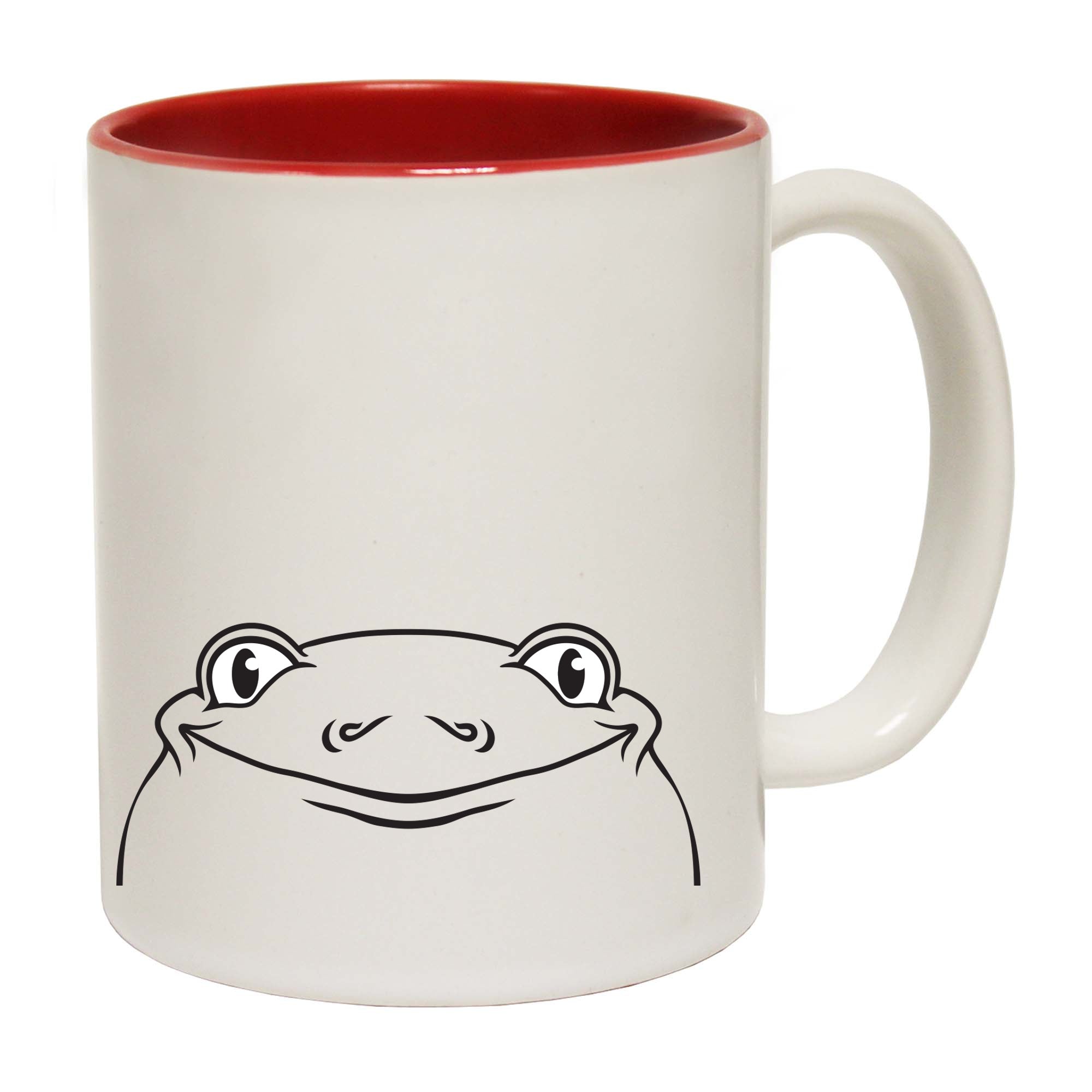 Frog Animal Face Ani Mates - Funny Coffee Mug Cup