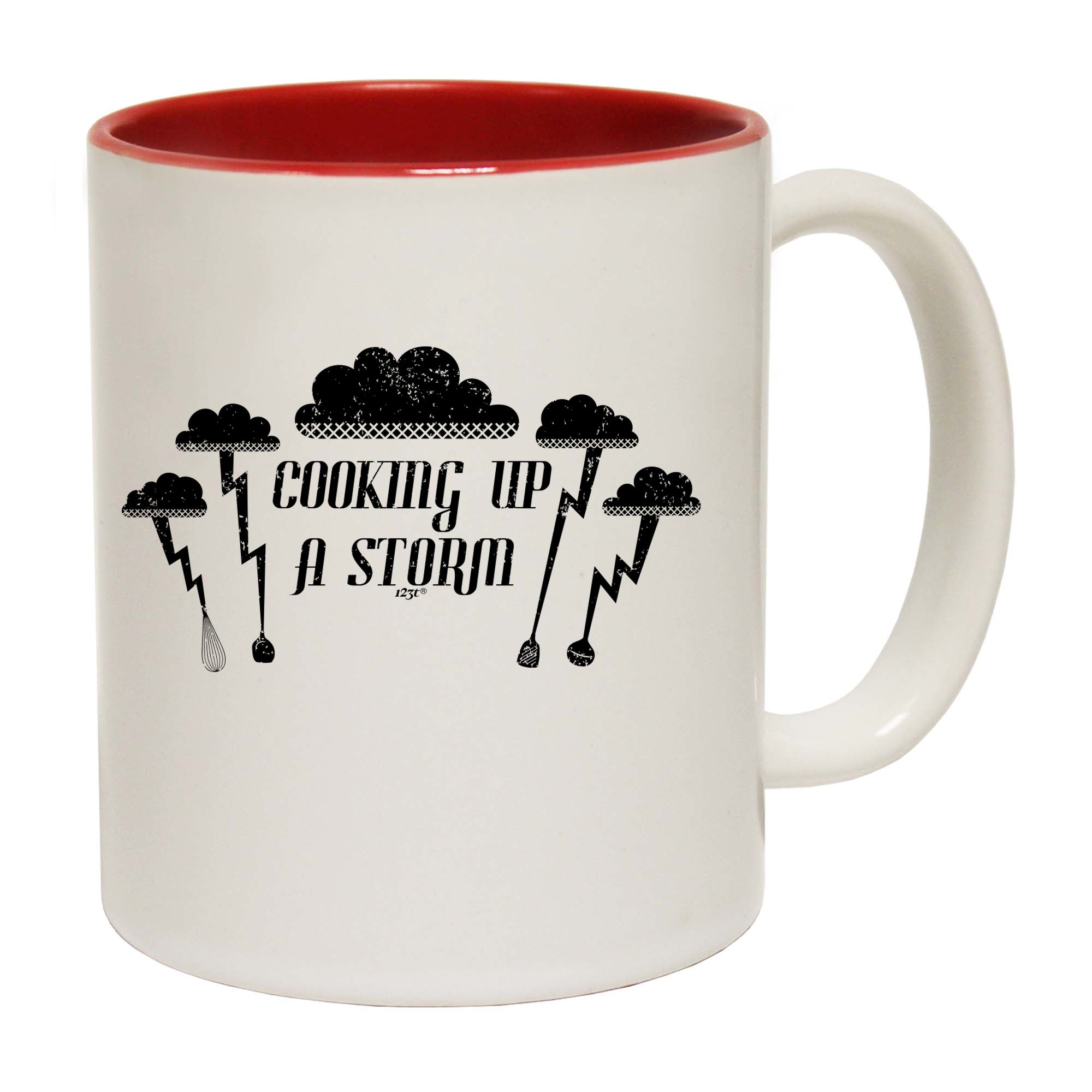 Cooking Up A Storm Kitchen Chef - Funny Coffee Mug Cup