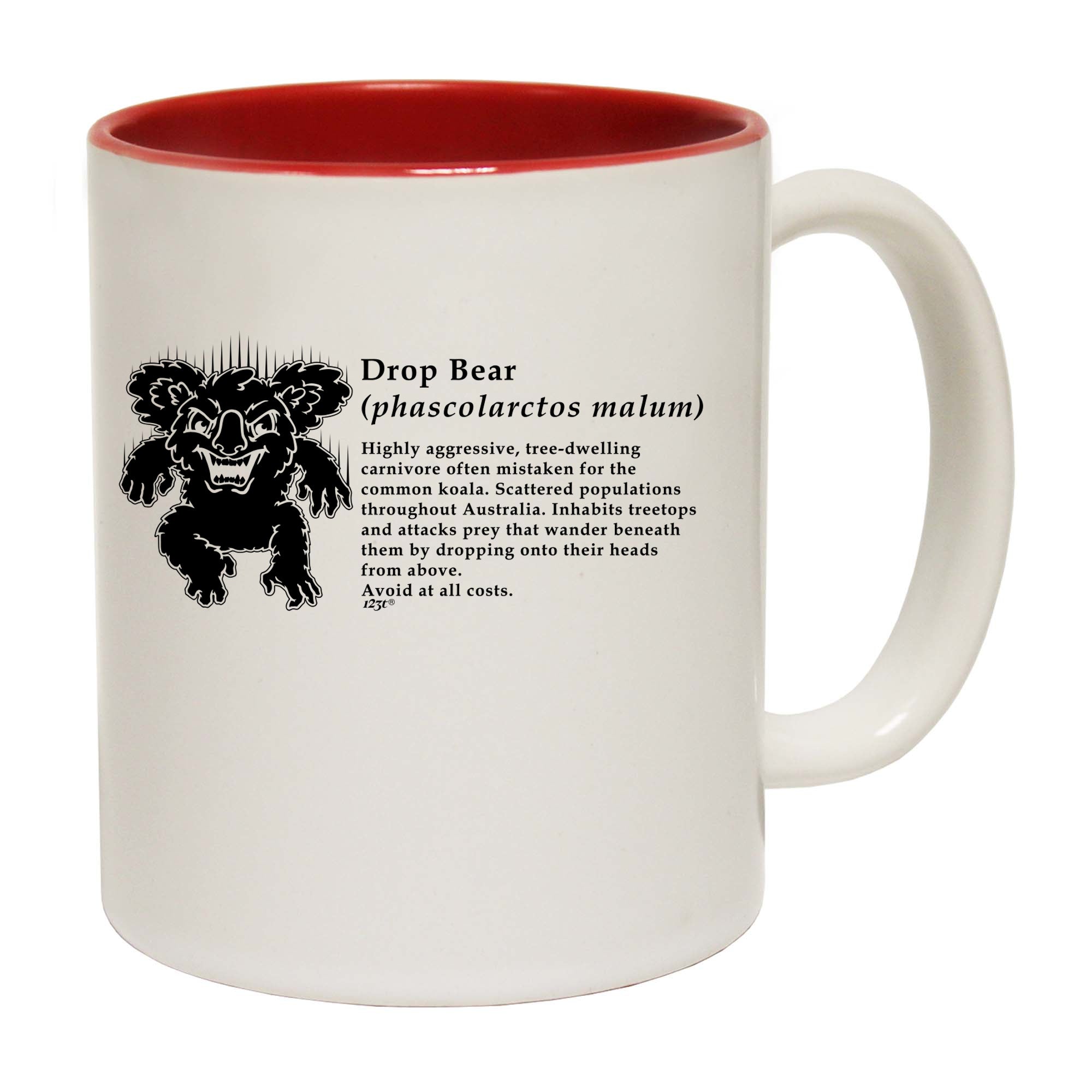 Drop Bear Definition Australia - Funny Coffee Mug Cup