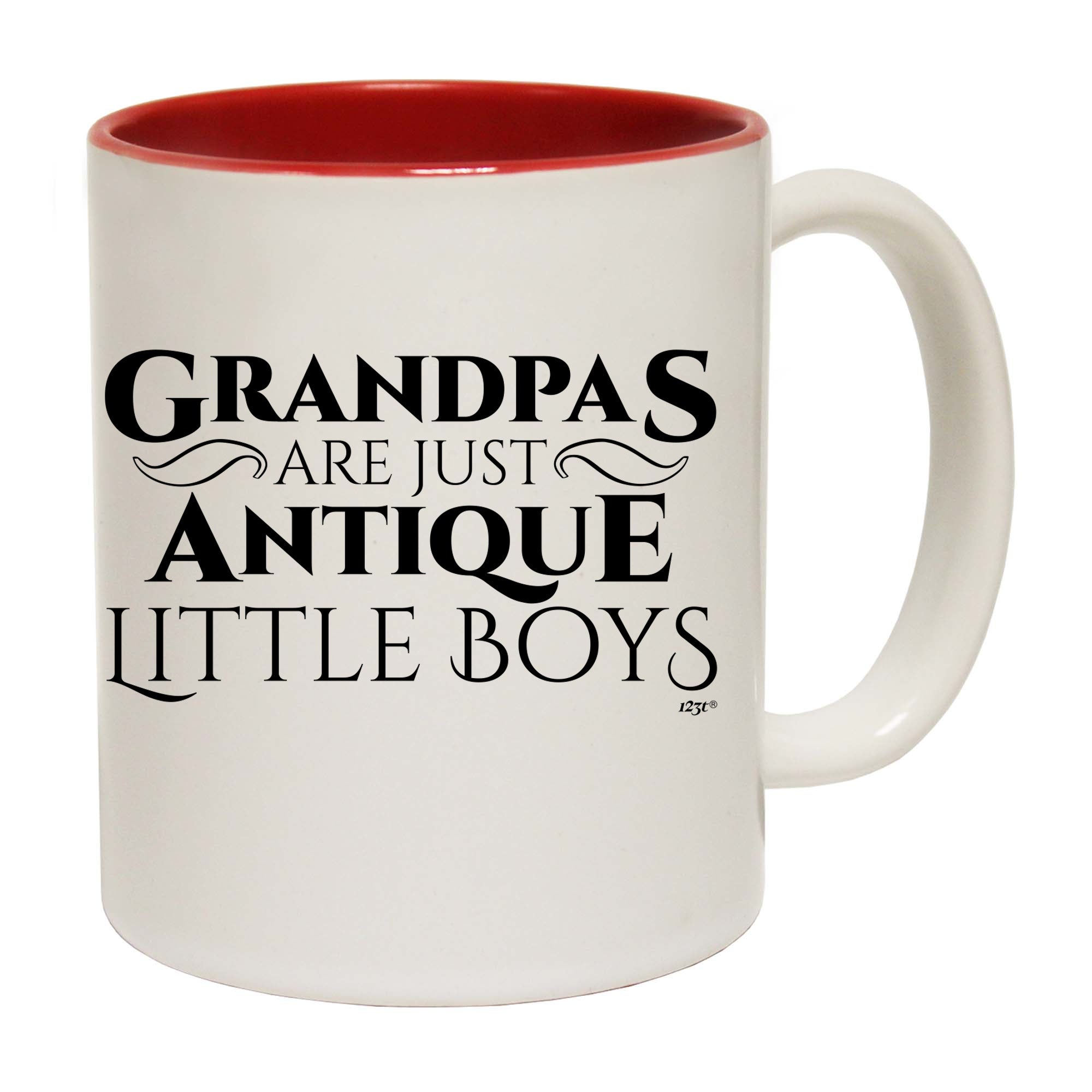 Grandpas Are Just Antique Little Boys - Funny Coffee Mug Cup