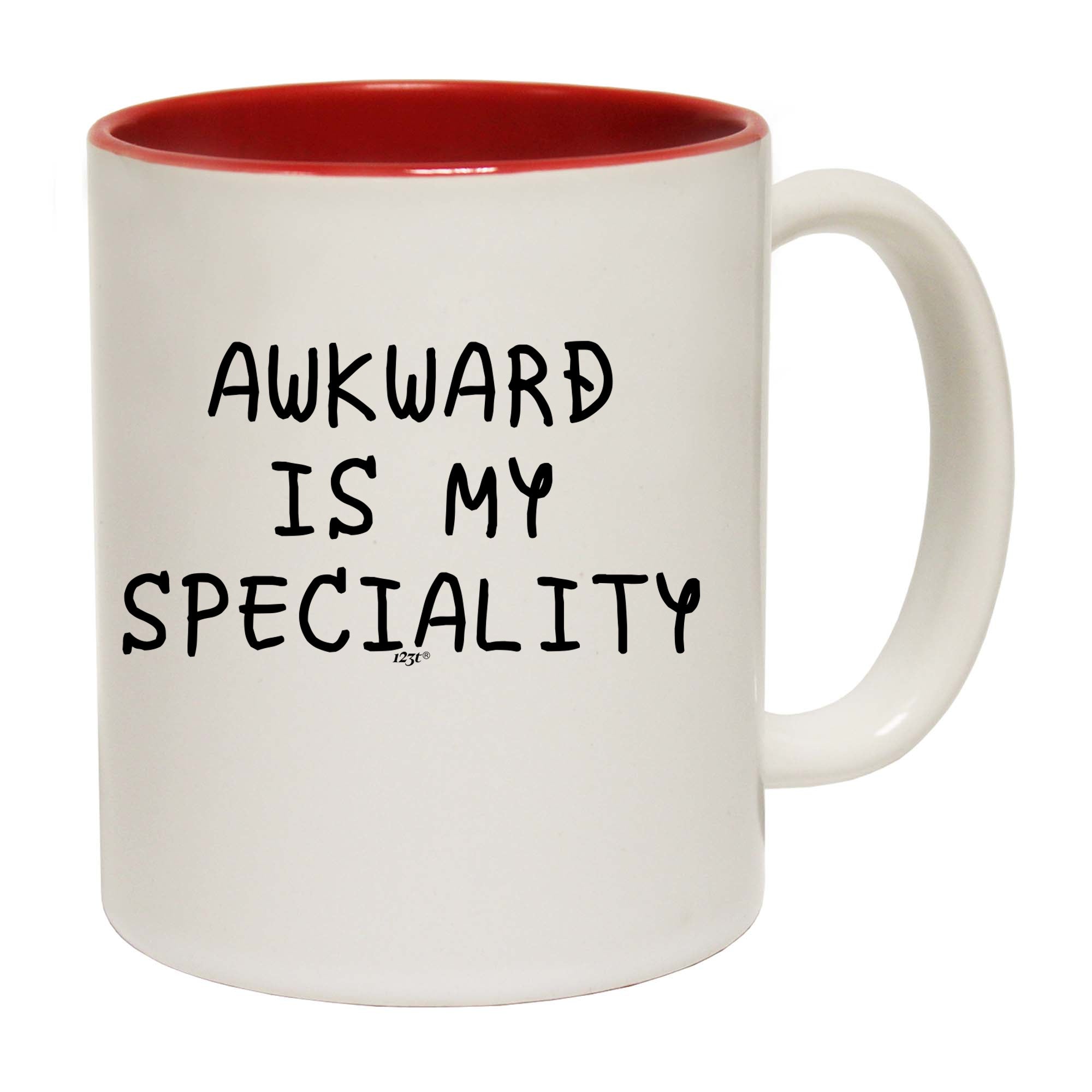 Awkward Is My Speciality - Funny Coffee Mug Cup