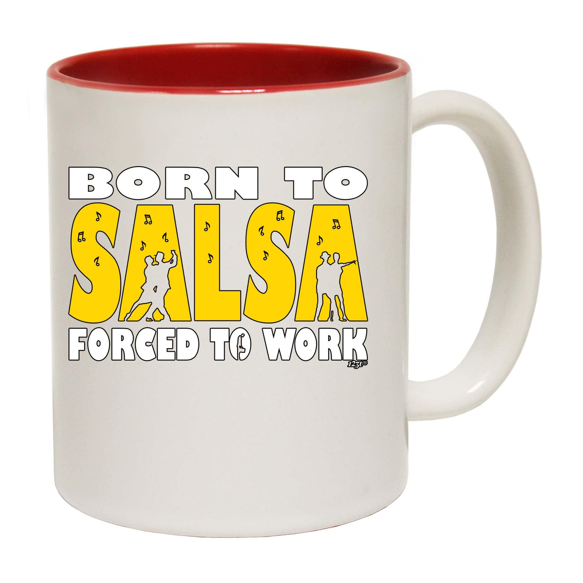 Born To Salsa - Funny Coffee Mug Cup