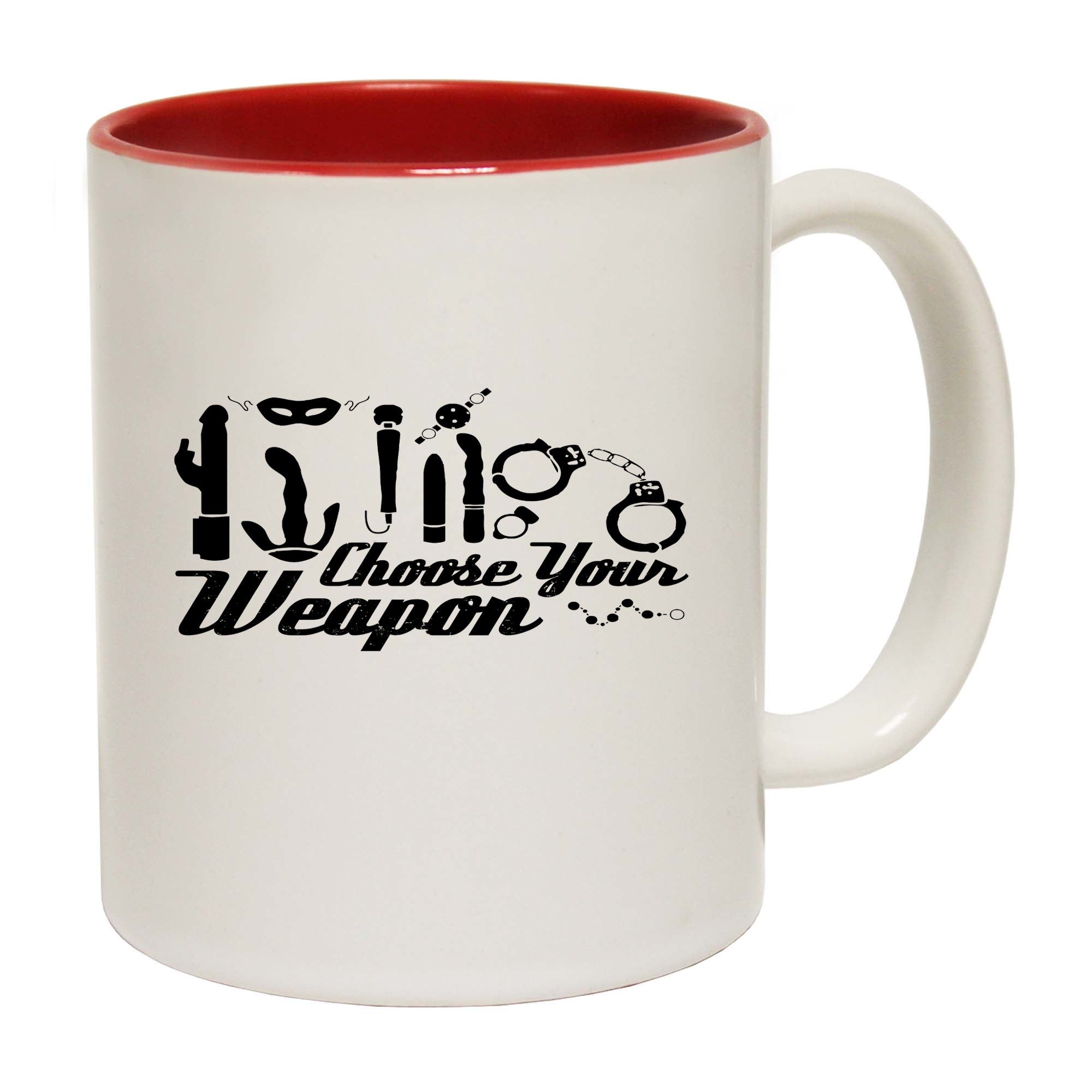 Choose Your Weapon Adult - Funny Coffee Mug
