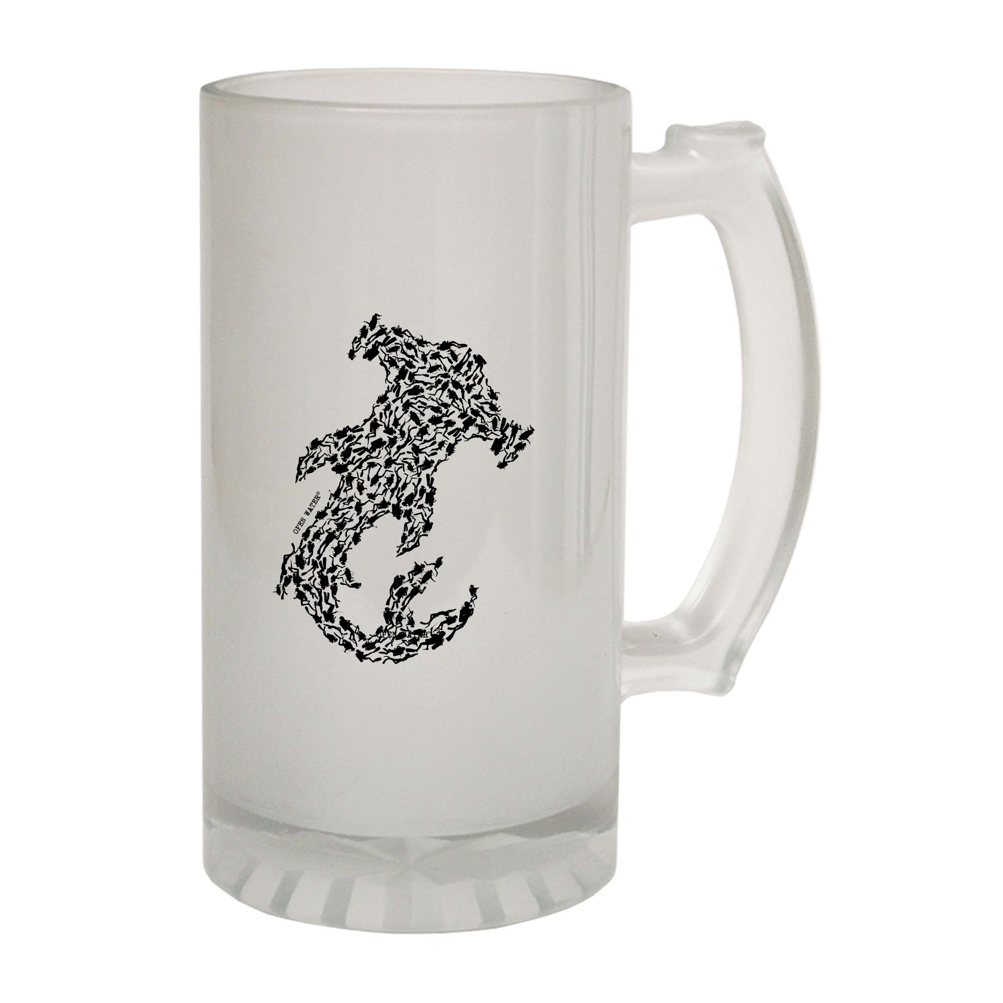 Ow Hammerhead Divers - Funny Beer Stein