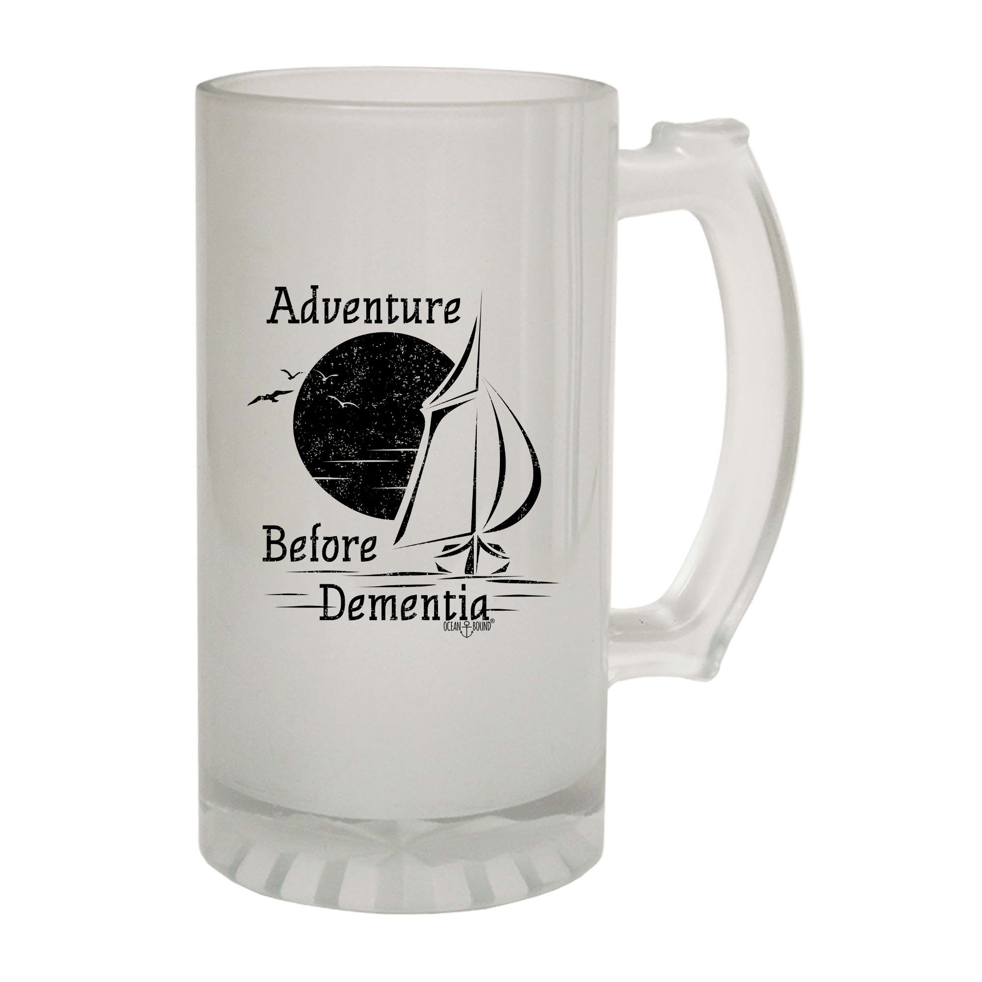 Ob Adventure Before Dementia - Funny Beer Stein