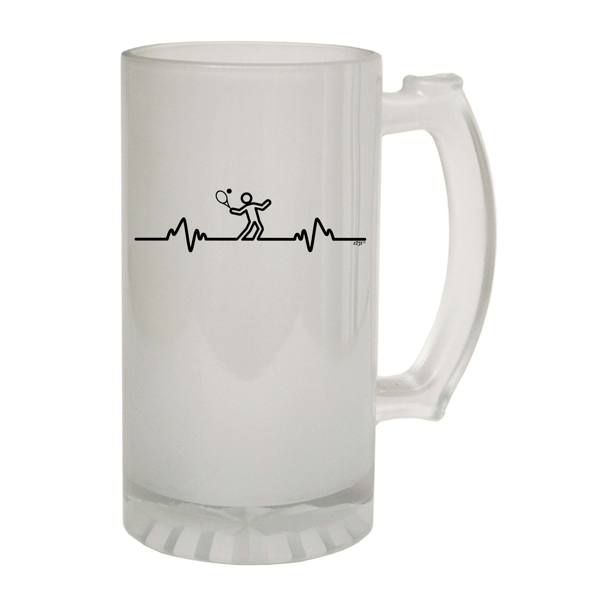 Tennis Pulse - Funny Beer Stein