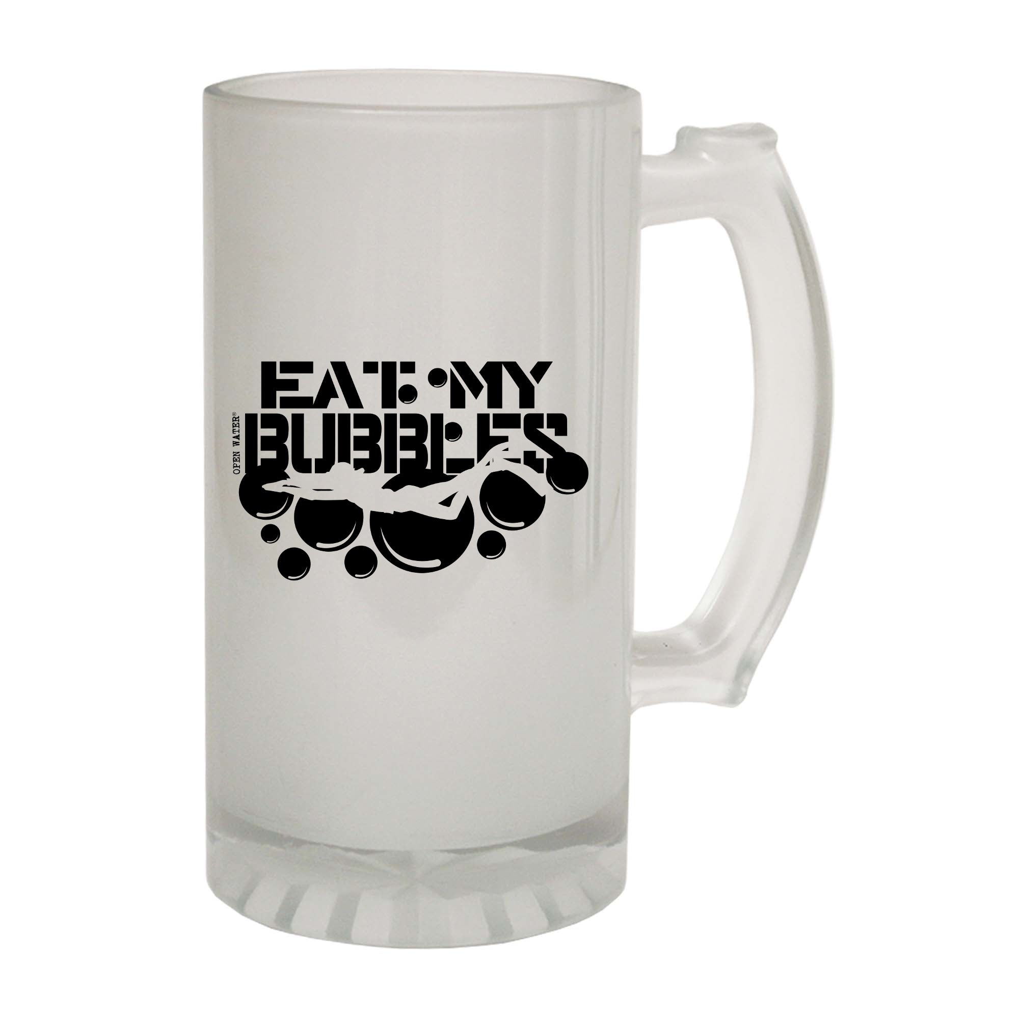Ow Eat My Bubbles - Funny Beer Stein