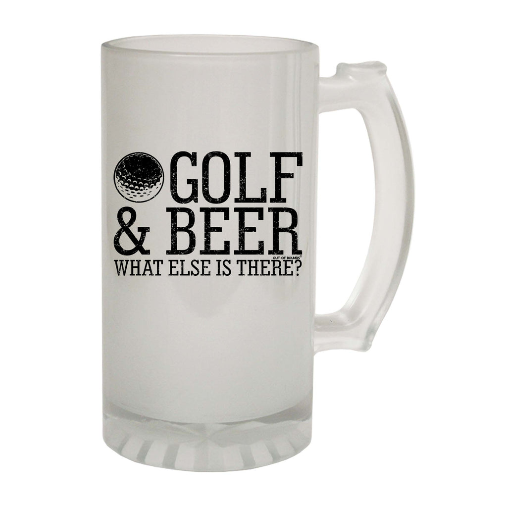 Oob Golf And Beer - Funny Beer Stein