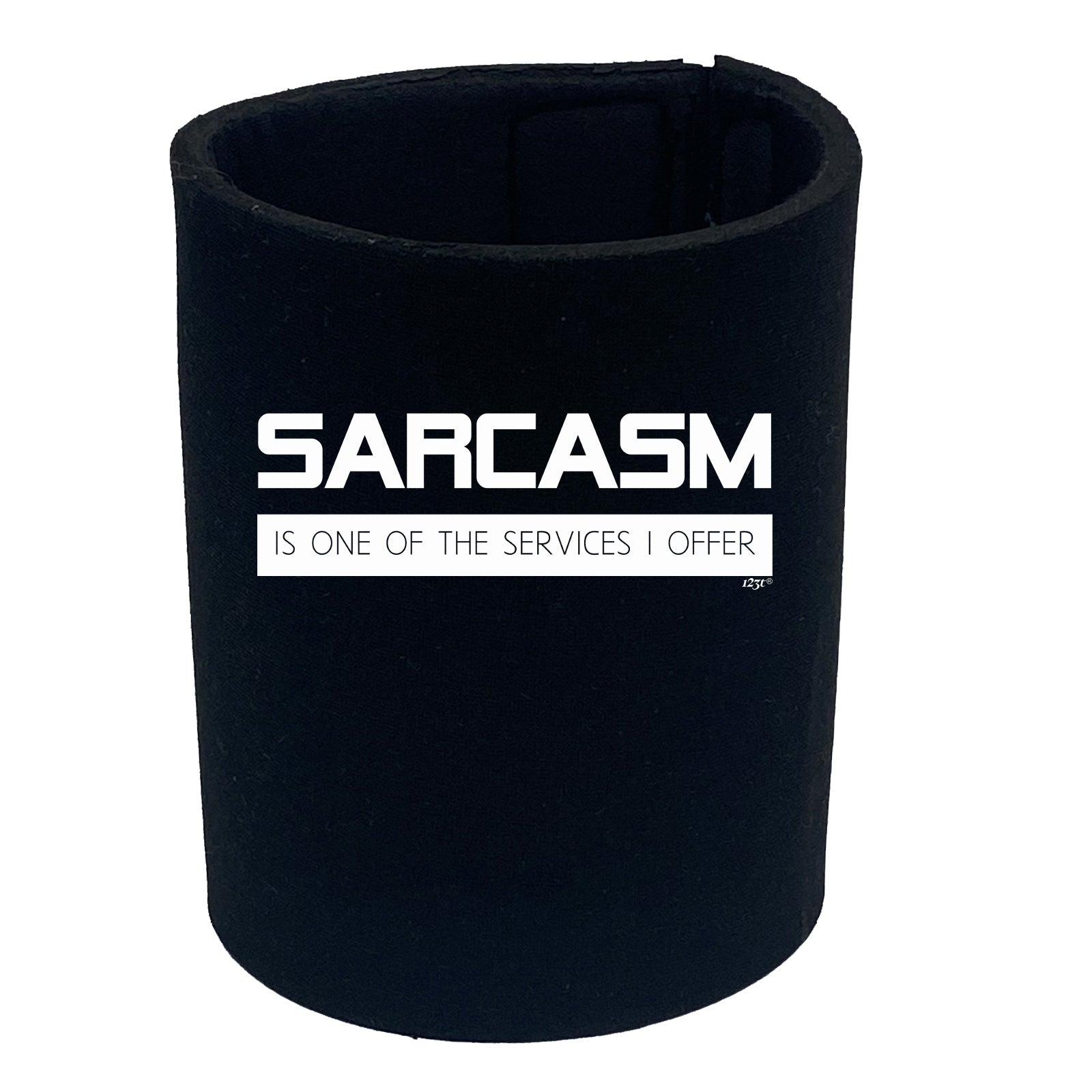 Sarcasm Is One Of The Services Offer# - Funny Stubby Holder