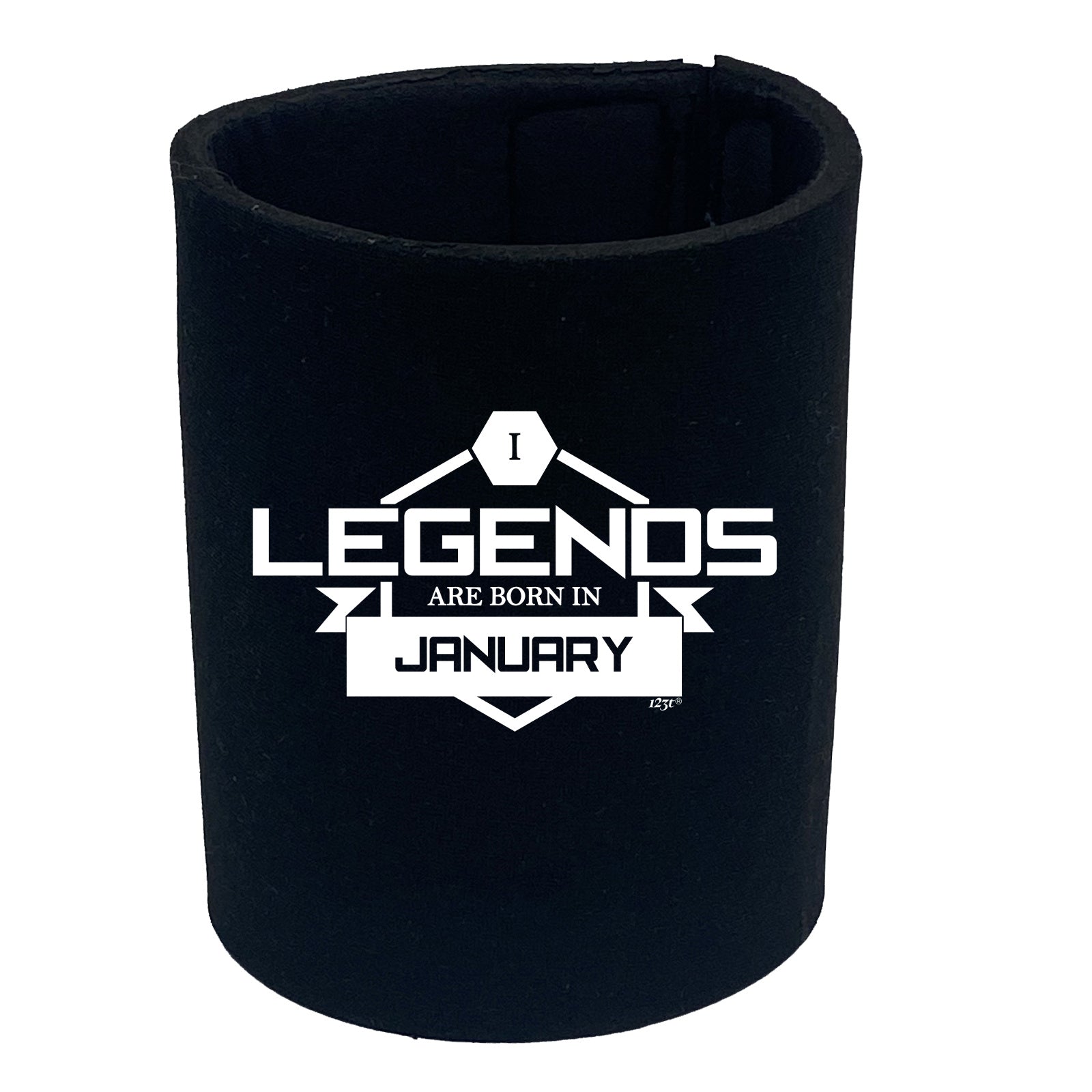 Legends Are Born In January - Funny Stubby Holder