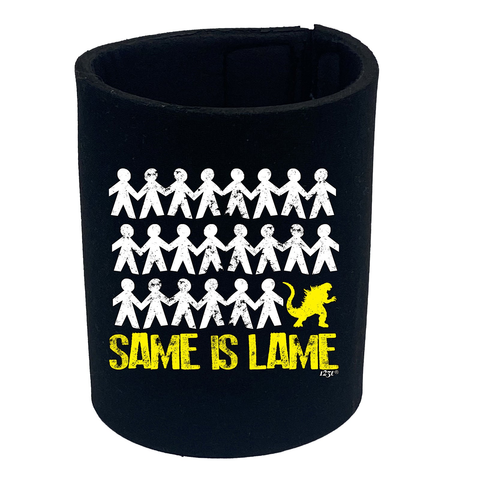 Same Is Lame Monster - Funny Stubby Holder