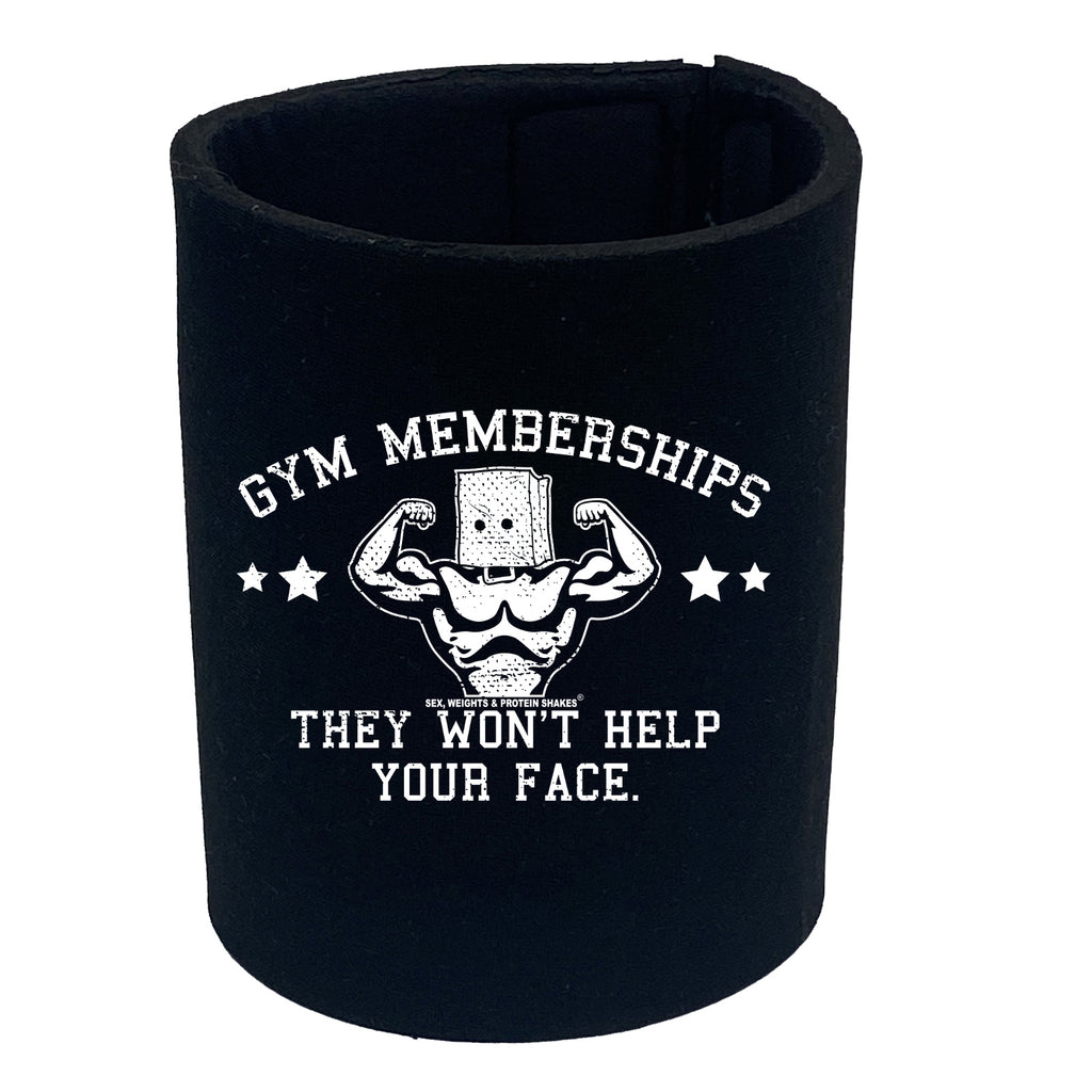 Swps Gym Memberships They Wont Help - Funny Stubby Holder