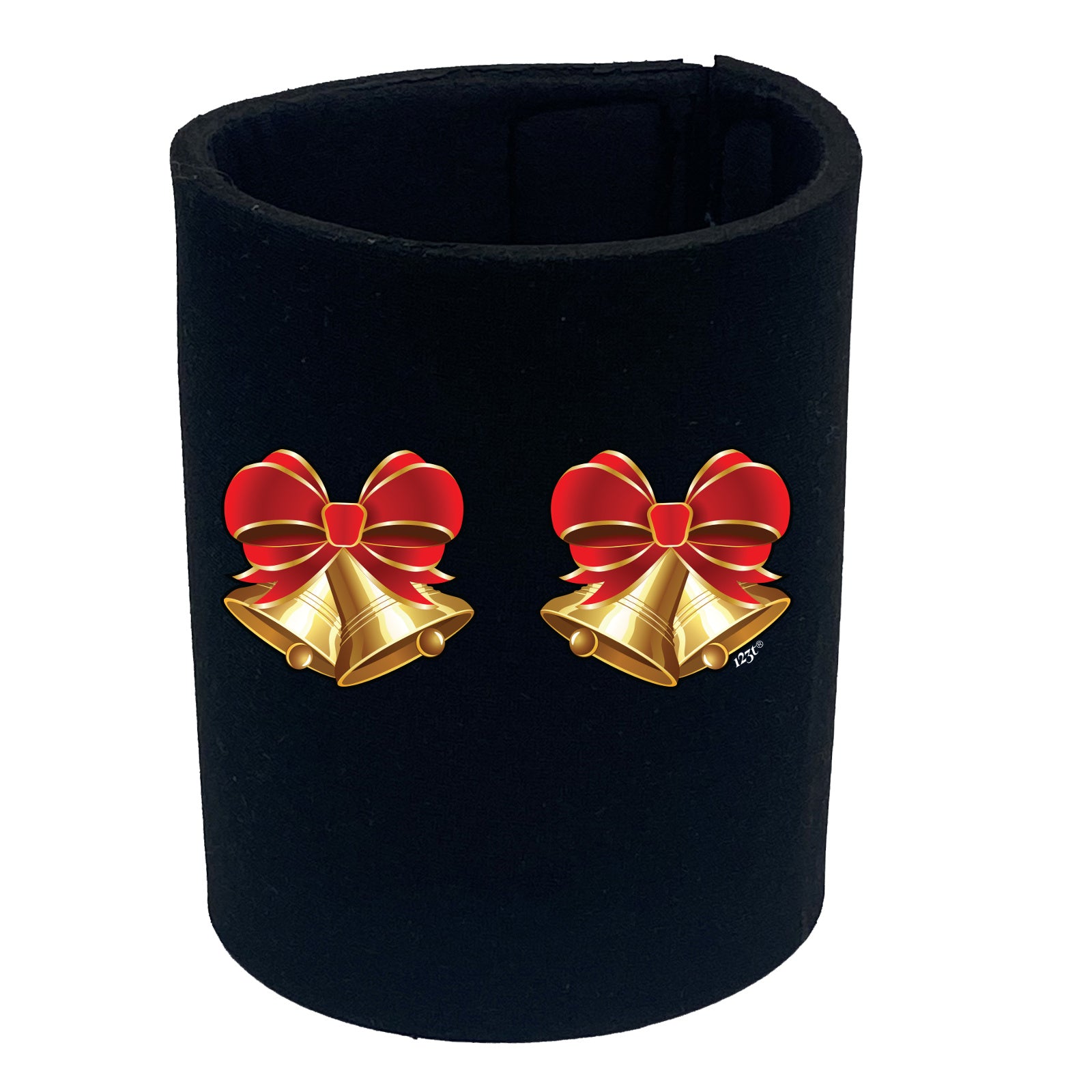Bell Christmas B Bies - Funny Stubby Holder
