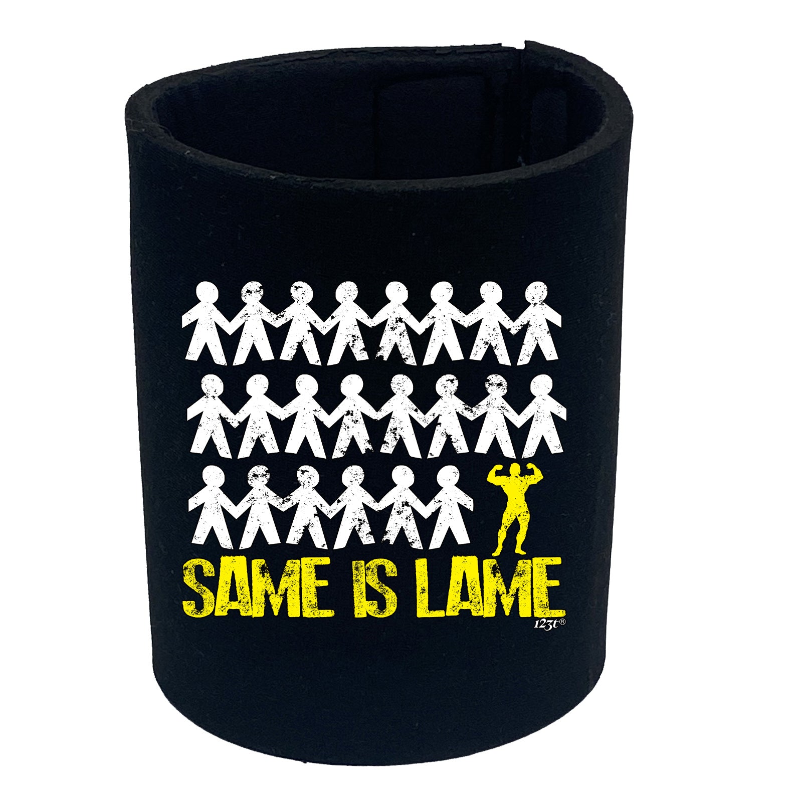 Same Is Lame Bodybuilder - Funny Stubby Holder