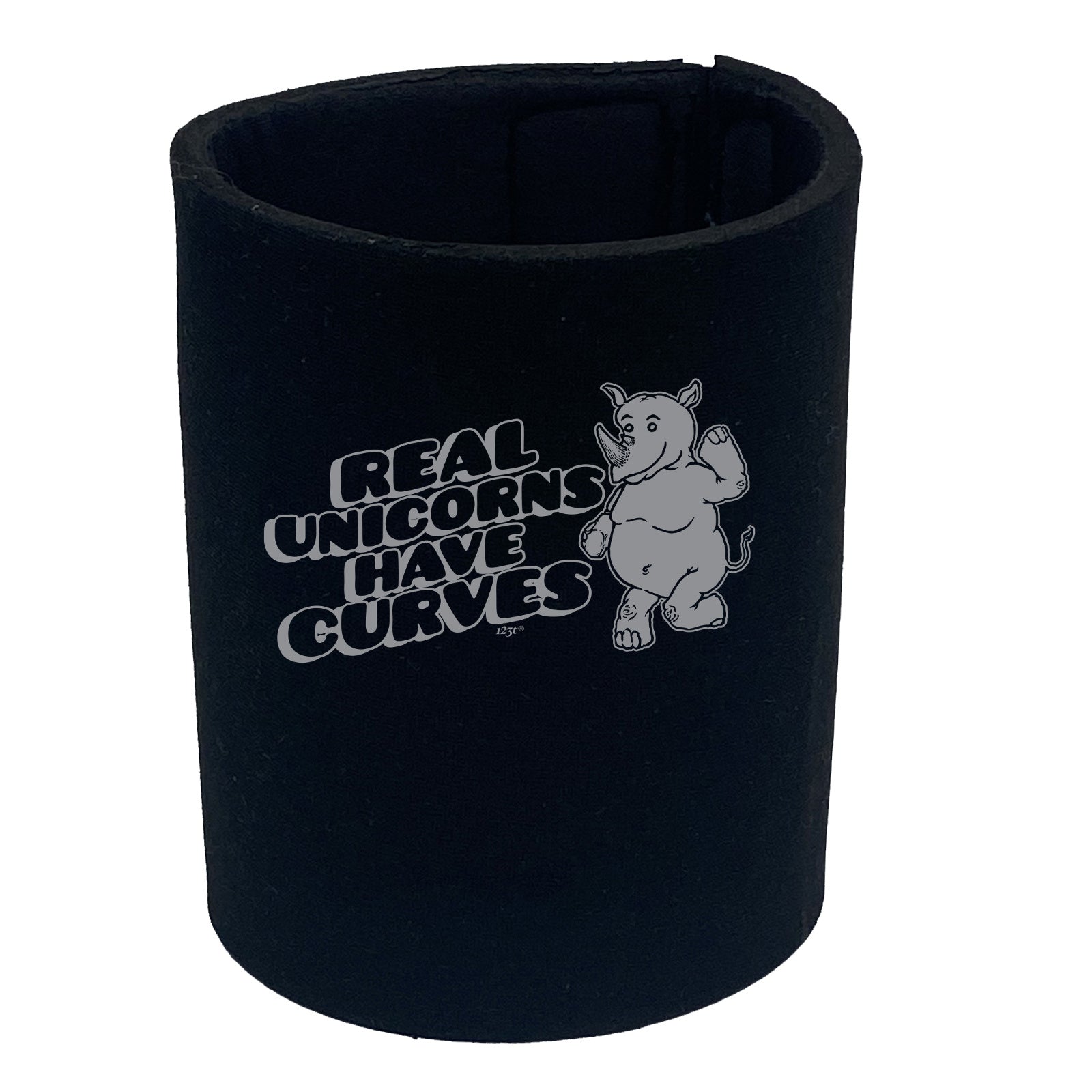 Real Unicorns Have Horns Rhino - Funny Stubby Holder