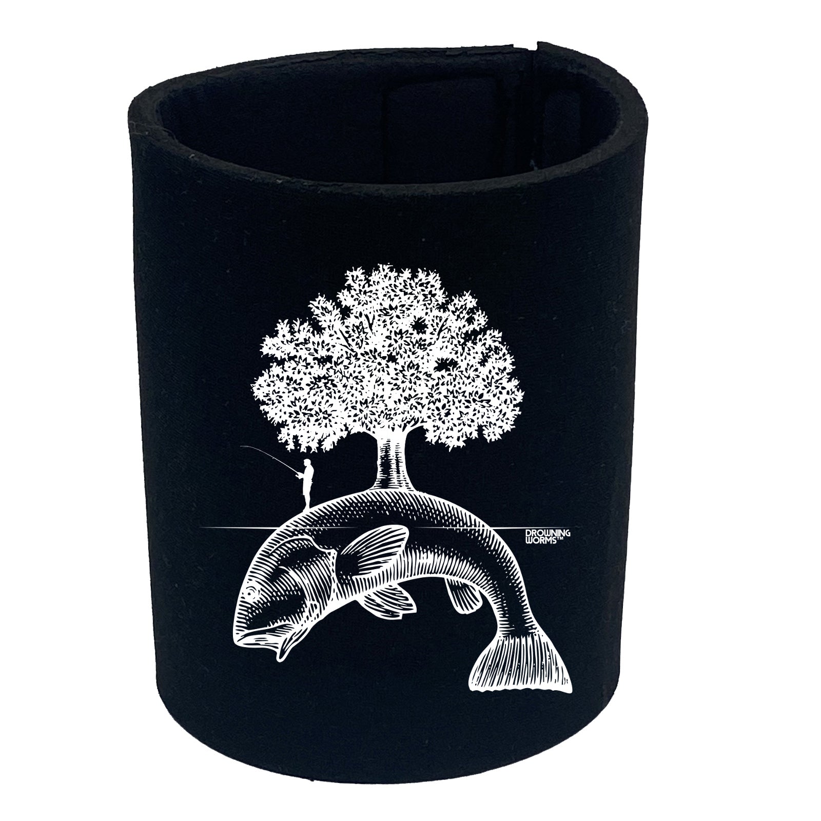 Dw Fish Island - Funny Stubby Holder