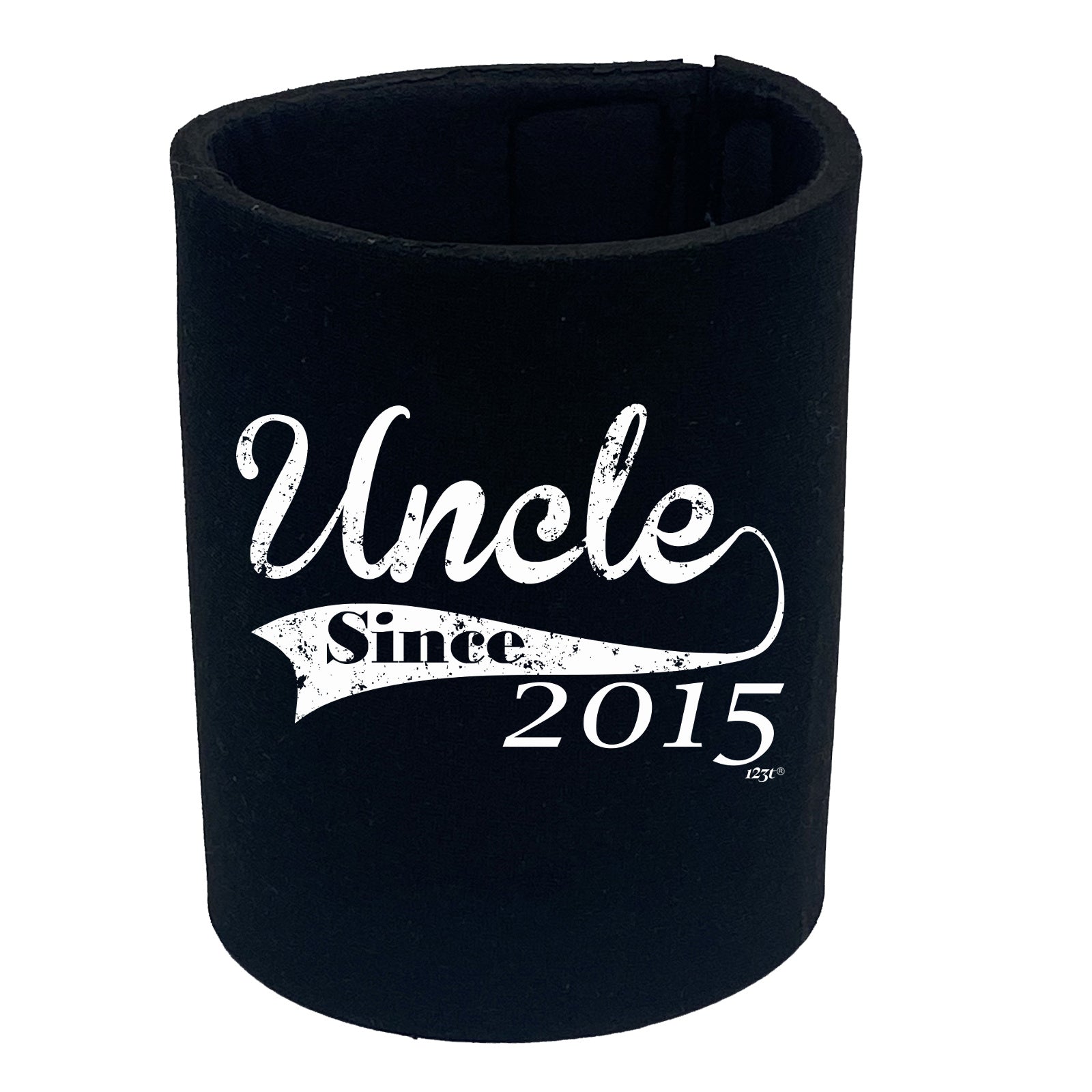Uncle Since 2015 - Funny Stubby Holder