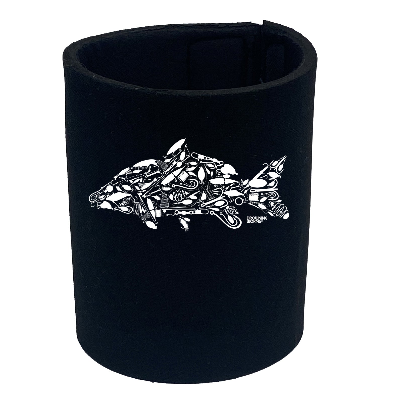 Dw Fishing Hook Carp - Funny Stubby Holder