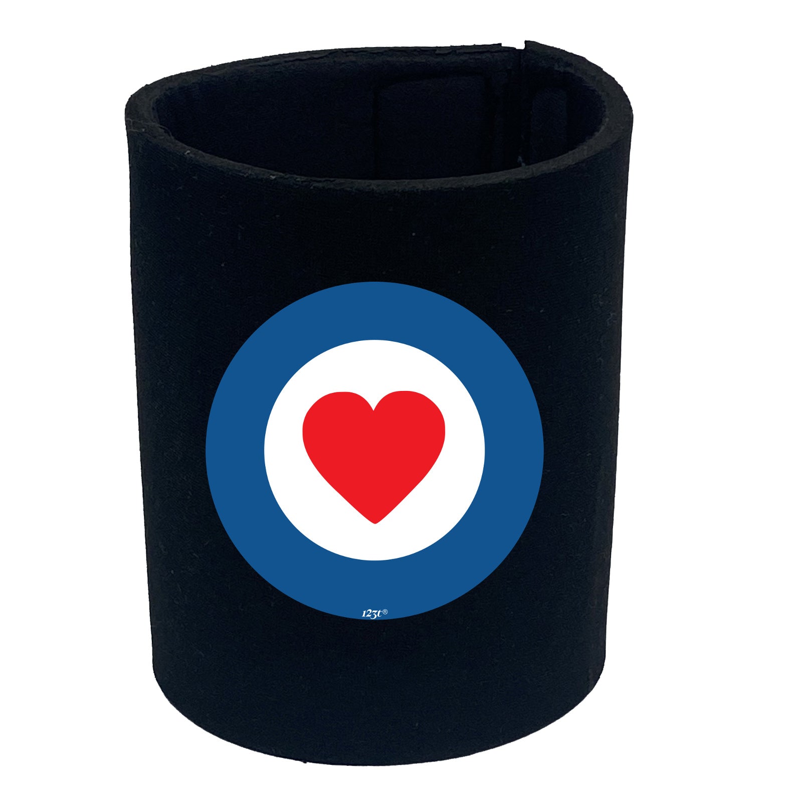 Target Heart - Funny Stubby Holder