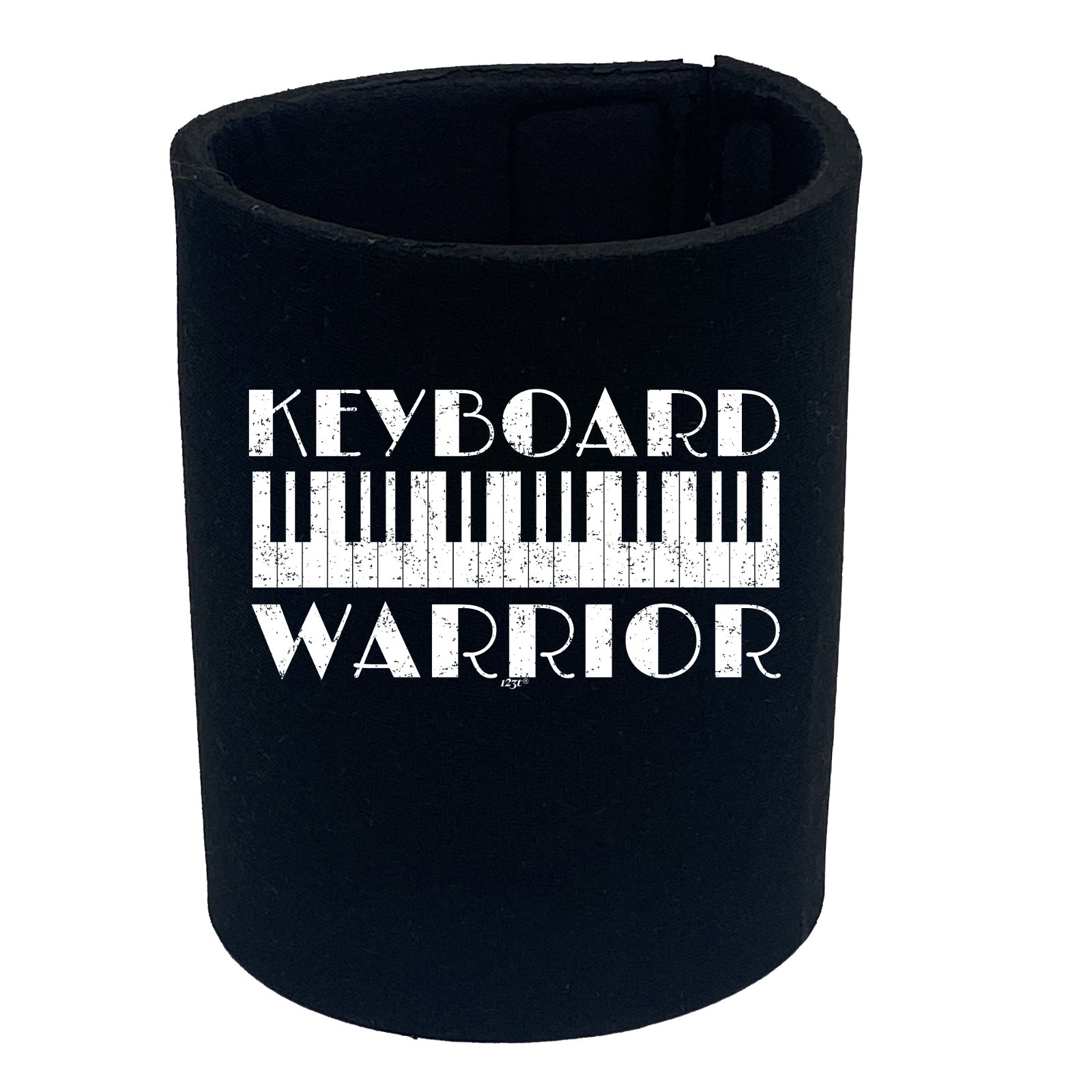 Keyboard Warrior Music - Funny Stubby Holder