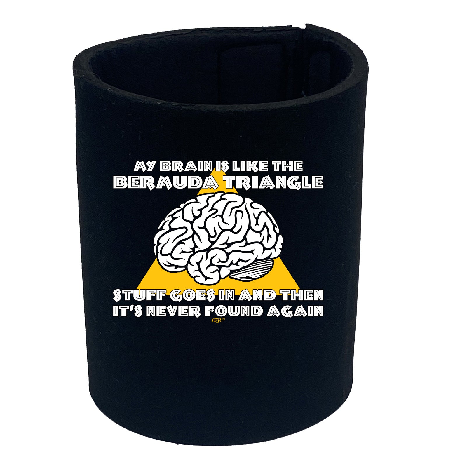 My Brain Is Like The Bermuda Triangle - Funny Stubby Holder