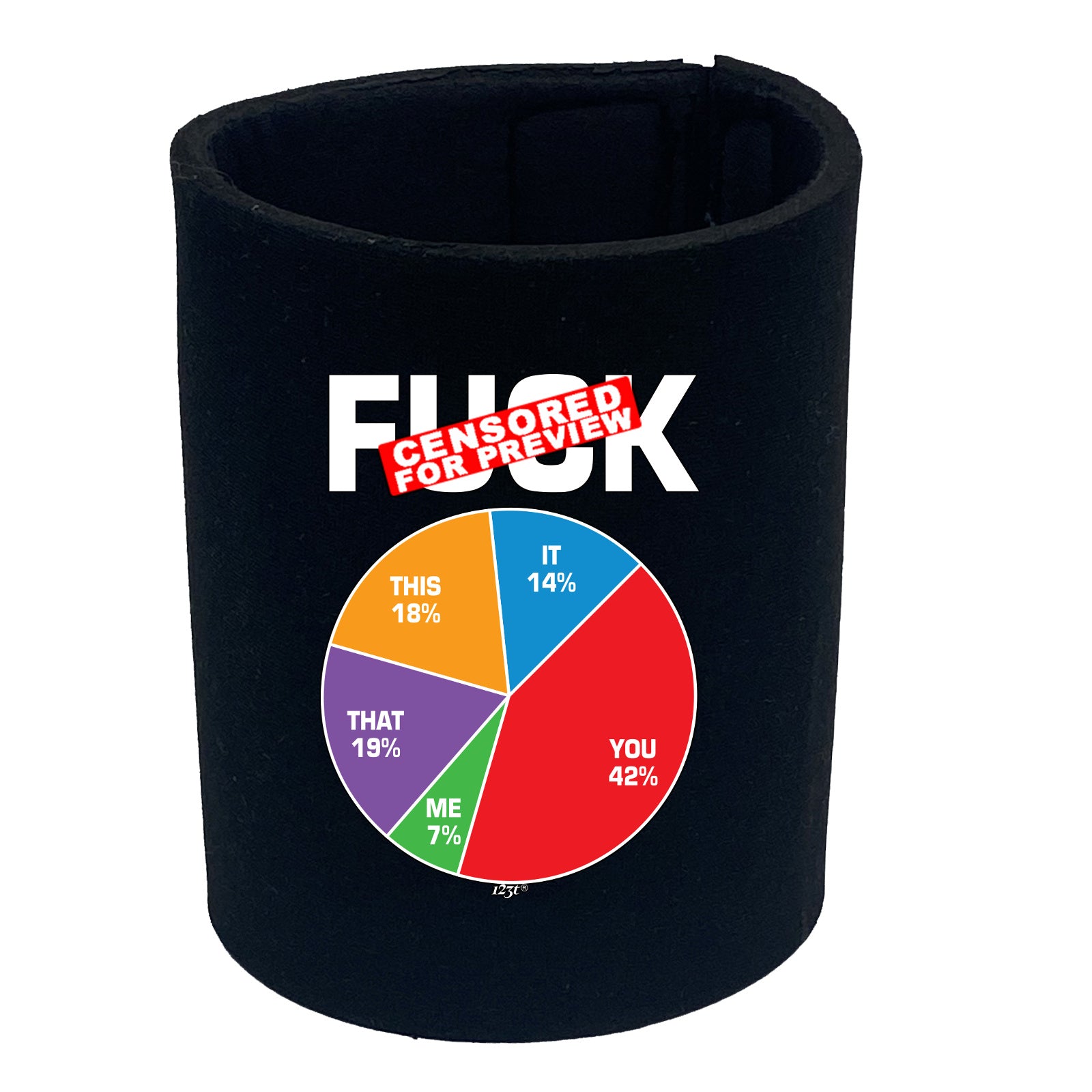 F K Statistics - Funny Stubby Holder