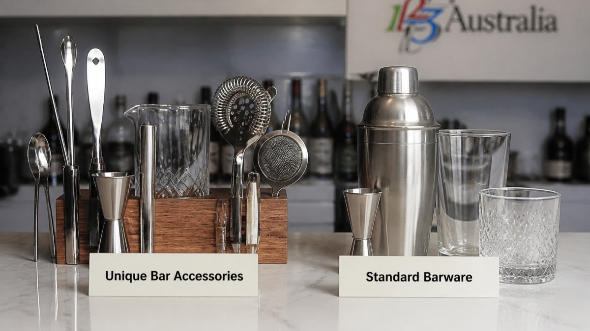 Unique Bar Accessories vs Standard Barware