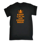 Keep Calm And Drink Beer Alcohol - Mens Funny T-Shirt Tshirts