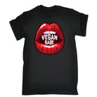 Vegan Babe Lips Food - Mens Funny T-Shirt Tshirts