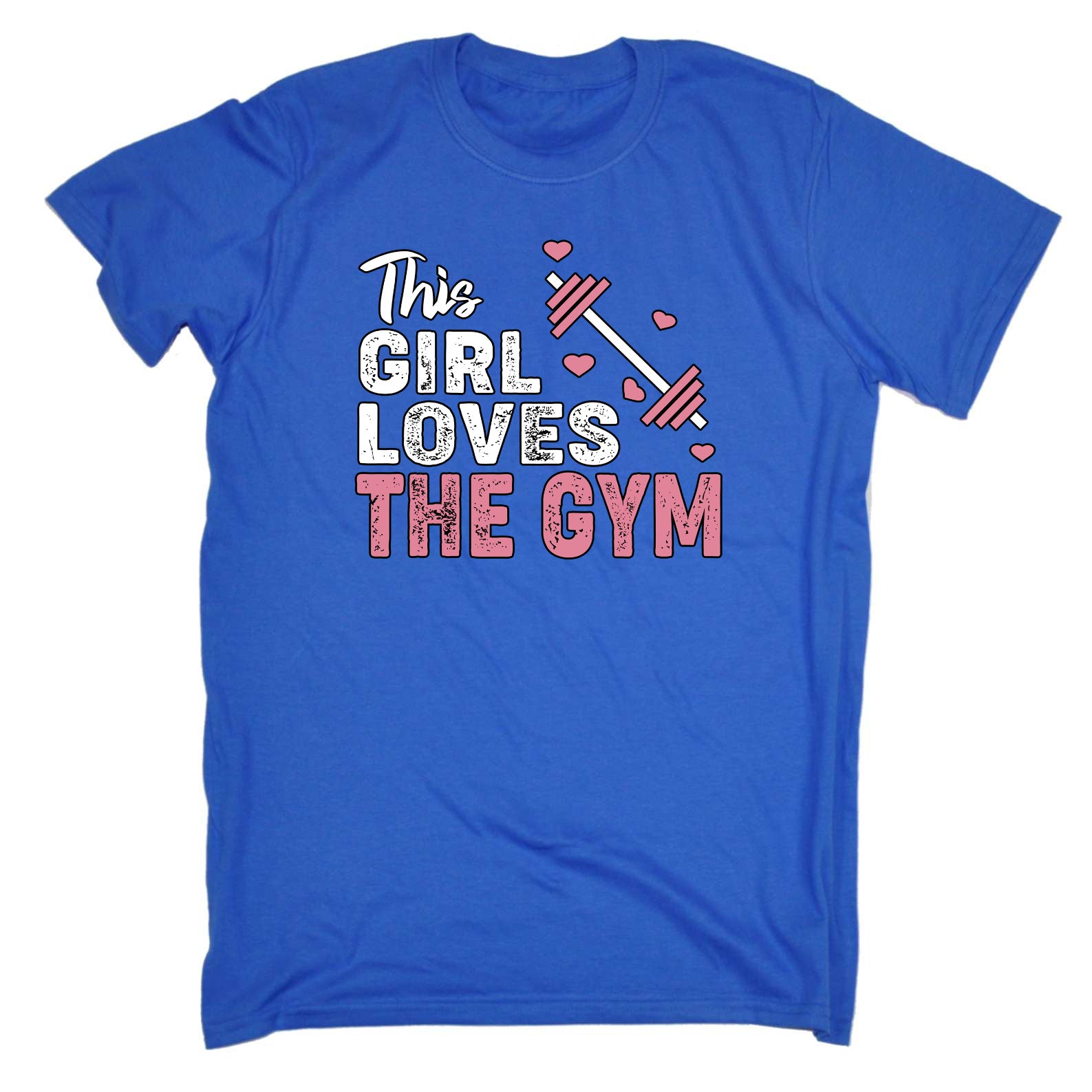 This Girl Loves The Gym Gym Bodybuilding Weights - Mens Funny T-Shirt Tshirts