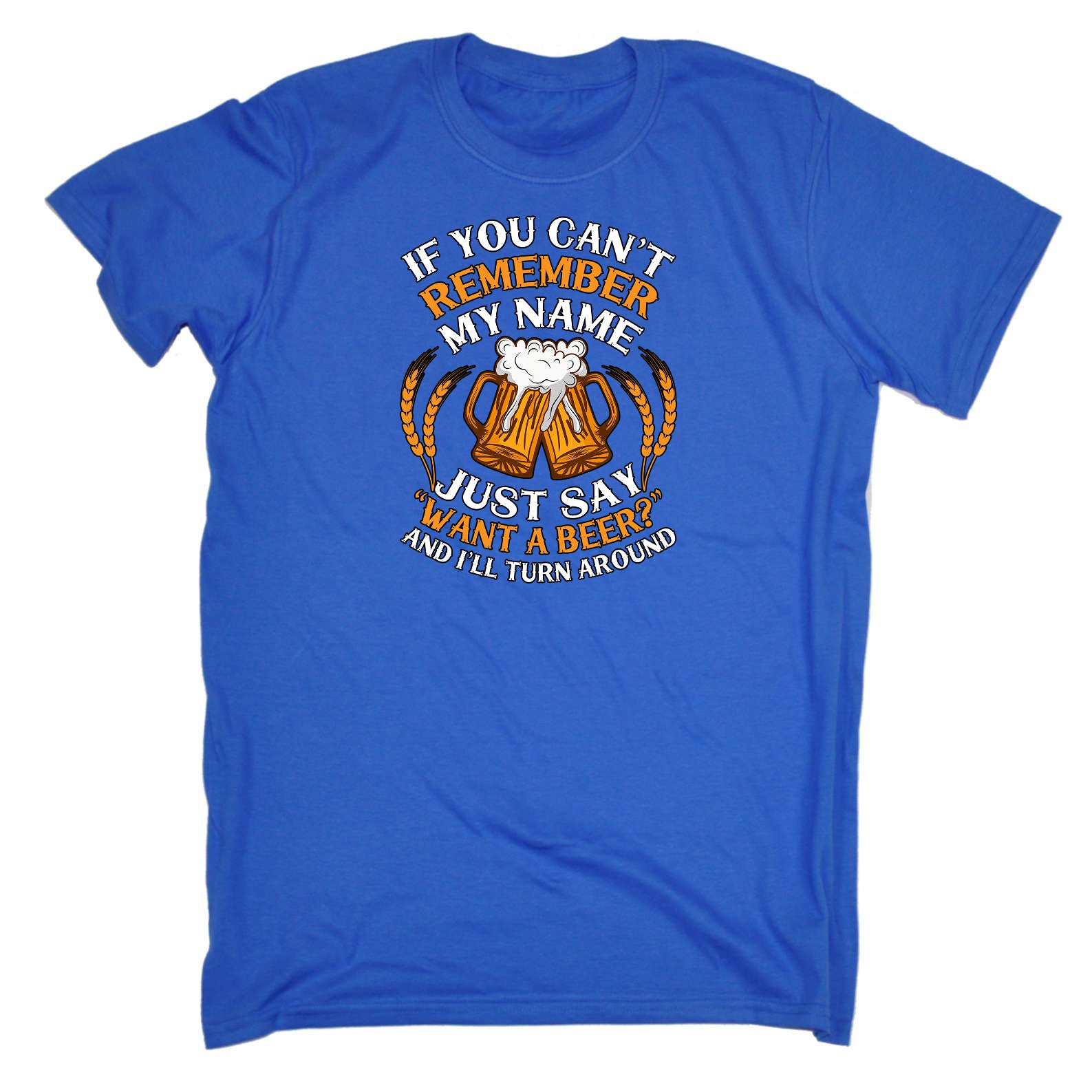 If You Cant Remember My Name Beer Alcohol - Mens Funny T-Shirt Tshirts