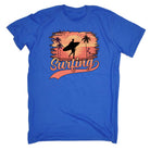 Surfing Summer Surf - Mens Funny T-Shirt Tshirts