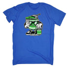 Lets Paint Cool Cartoon Painter Retro - Mens Funny T-Shirt Tshirts