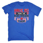 Have No Fear The Electrician Is Here Sparky - Mens Funny T-Shirt Tshirts