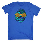 Raving Retro Lion - Mens Funny T-Shirt Tshirts