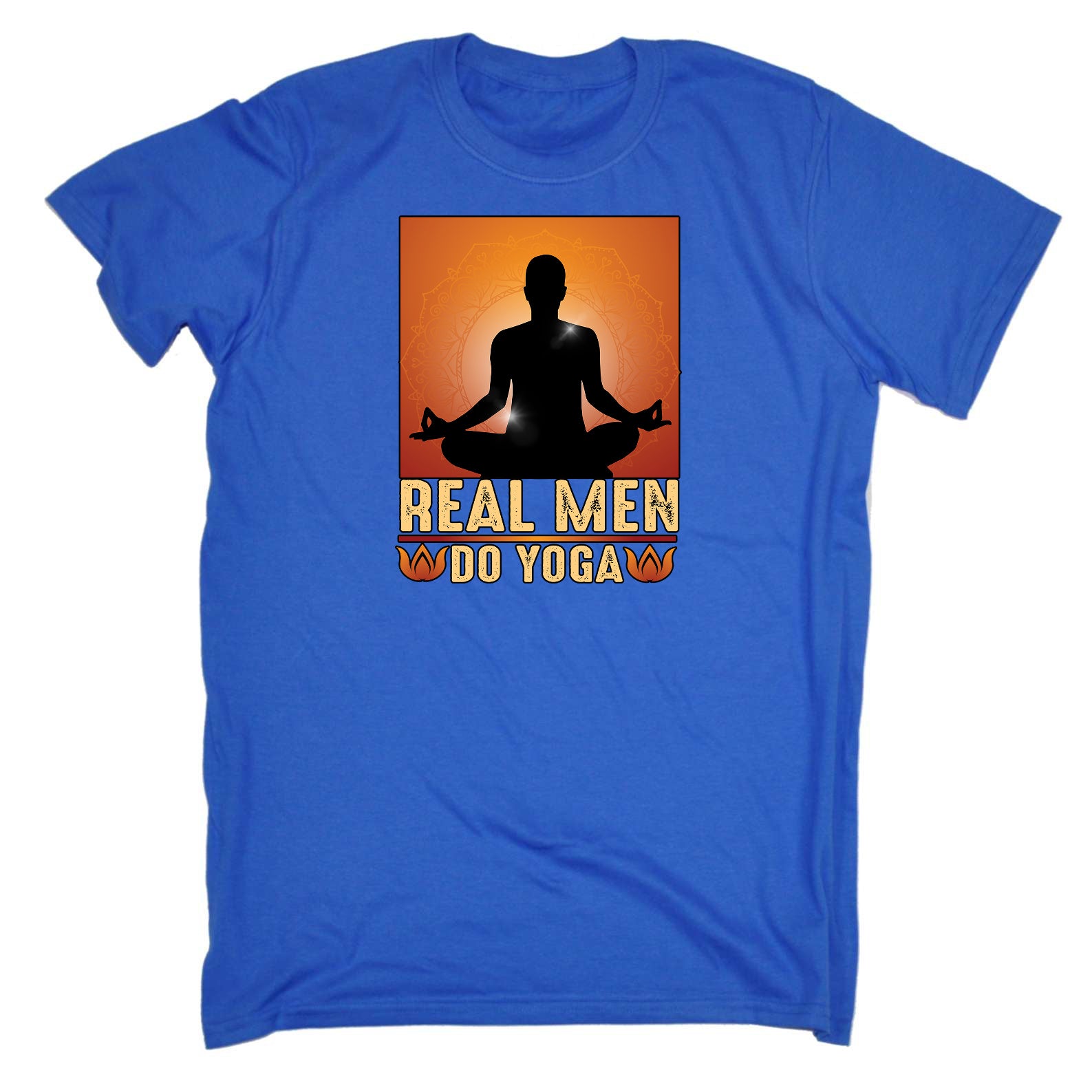 Real Men Do Yoga - Mens Funny T-Shirt Tshirts