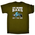 Life Behind Bars Isnt That Bad Cycling Bicycle Bike - Mens Funny T-Shirt Tshirts