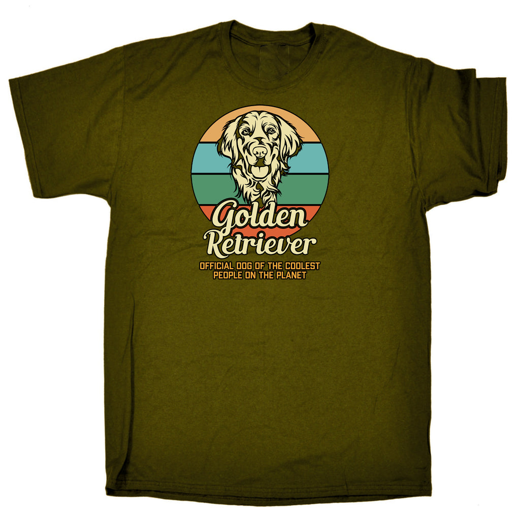 Golden Retriever Dogs Dog Animal Pet - Mens Funny T-Shirt Tshirts