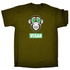 Vegan Love Cool Monkey - Mens Funny T-Shirt Tshirts