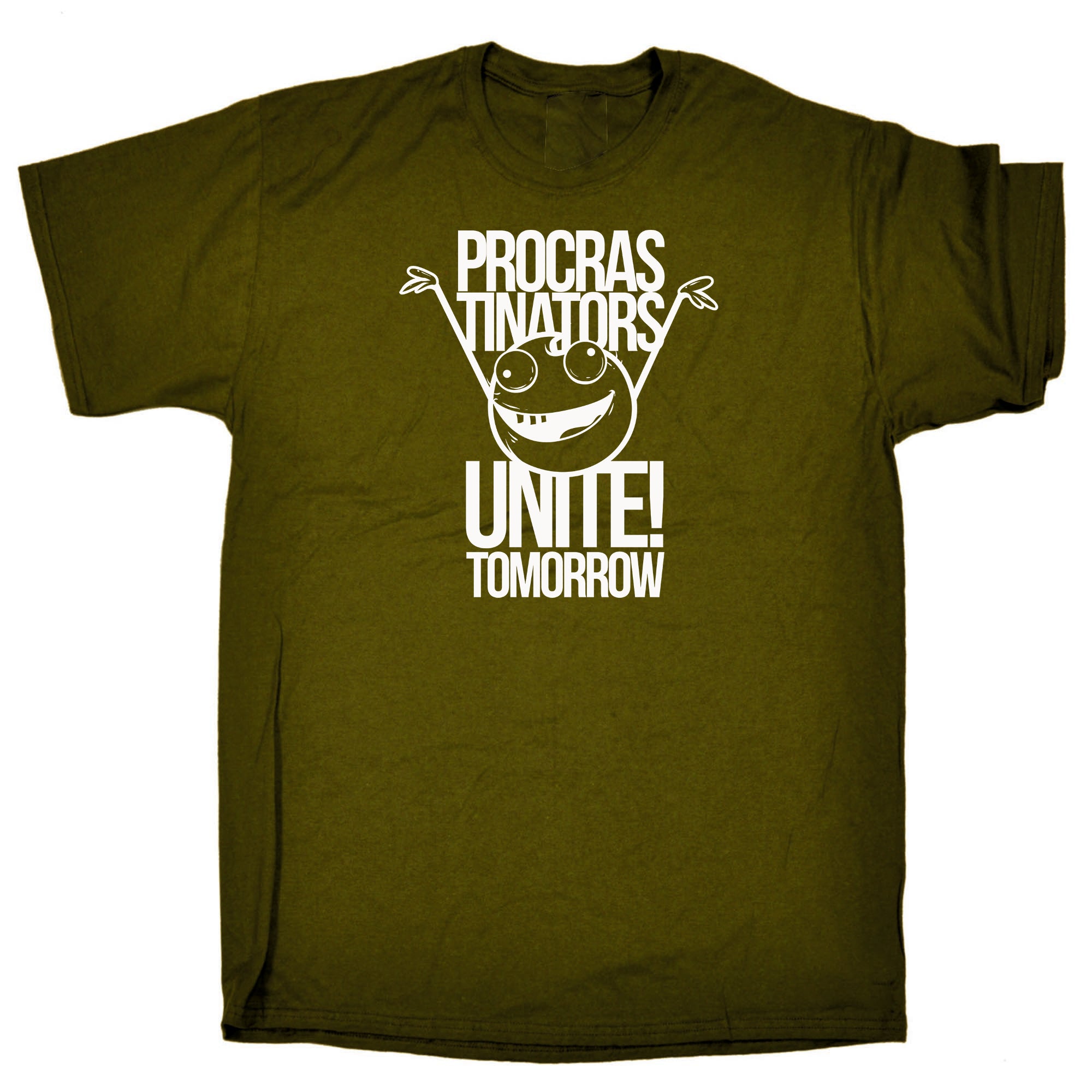 Procrastinators Unite Tomorrow - Mens Funny T-Shirt Tshirts