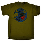 Save The World Stay Home Quarantine - Mens Funny T-Shirt Tshirts
