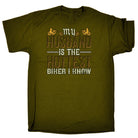 My Husband Is The Hottest Biker I Know Motorbike Motorcycle - Mens Funny T-Shirt Tshirts