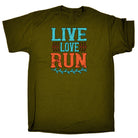 Live Love Run Running - Mens Funny T-Shirt Tshirts
