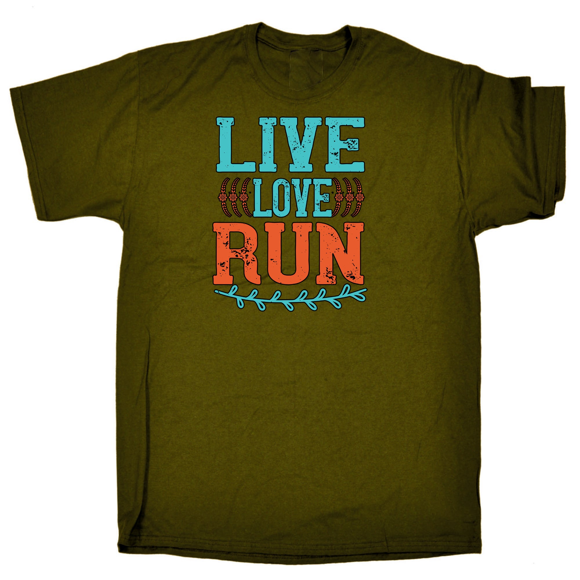 Live Love Run Running - Mens Funny T-Shirt Tshirts