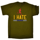 I Hate Running - Mens Funny T-Shirt Tshirts
