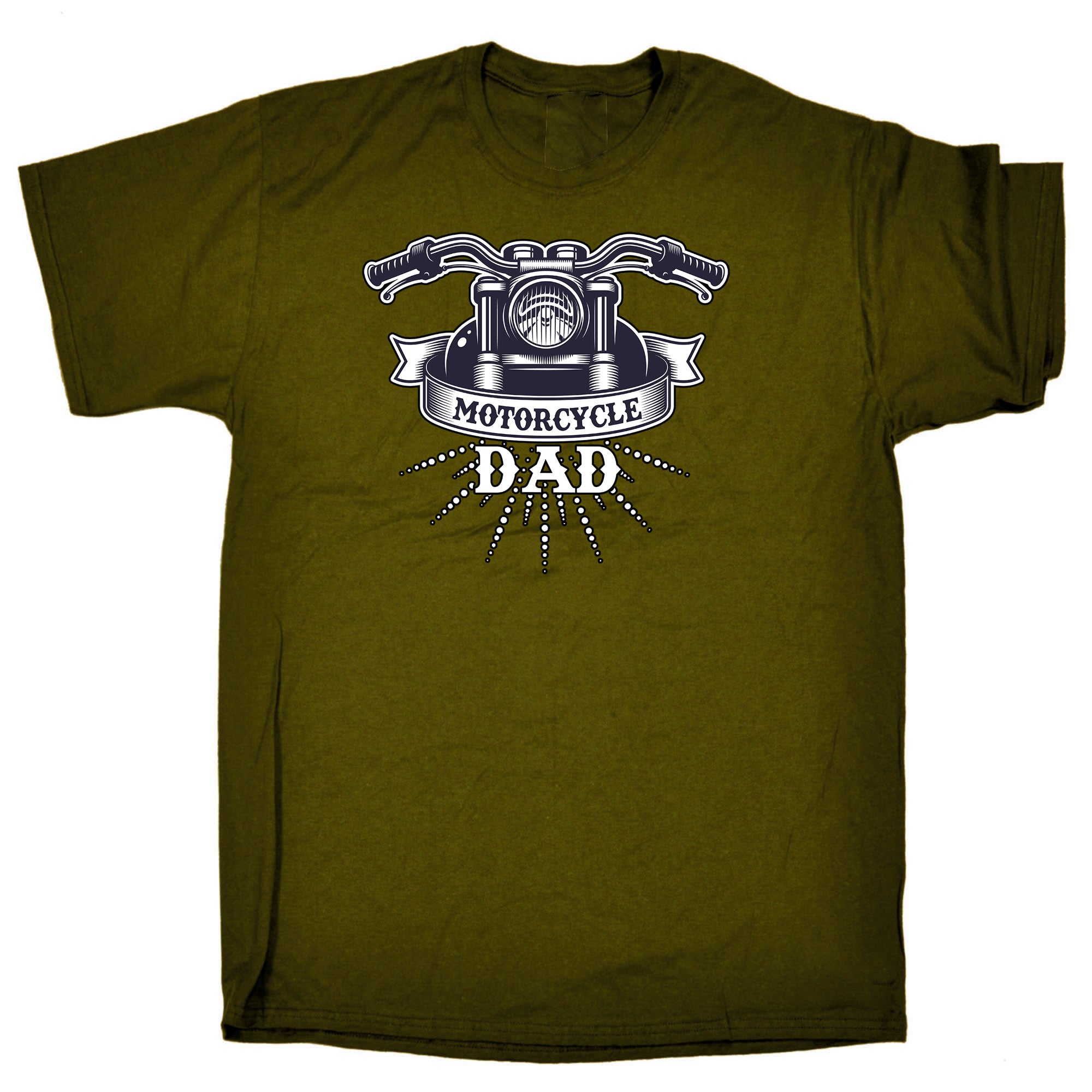 Motorcycle Dad Daddy Motorbike - Mens Funny T-Shirt Tshirts
