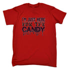 Im Just Heer For The Candy Halloween - Mens Funny T-Shirt Tshirts