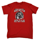 You Dont Need A Plan Balls Beard Motorcycle Motorbike - Mens Funny T-Shirt Tshirts